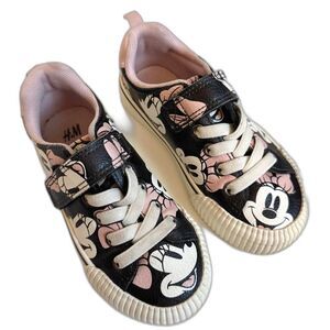 H&M Minnie Mouse Sneakers Toddler Size‎ 9